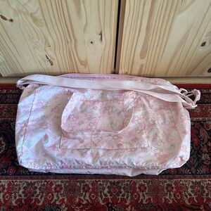 Sanrio My Melody Nylon Tote / Duffel – Pink luggage Strap